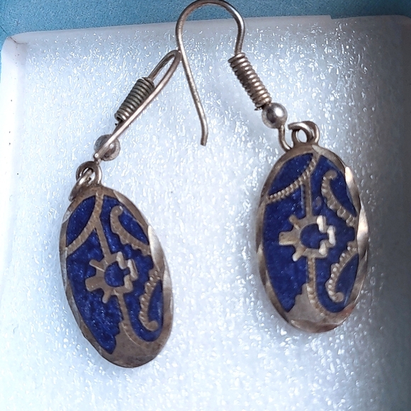 Mexican Silver 925 Earrings - Picture 3 of 7